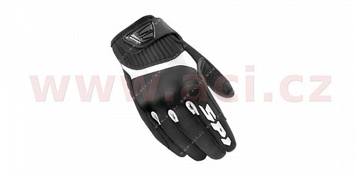 rukavice G-FLASH, SPIDI - Itálie (černé/bílé)